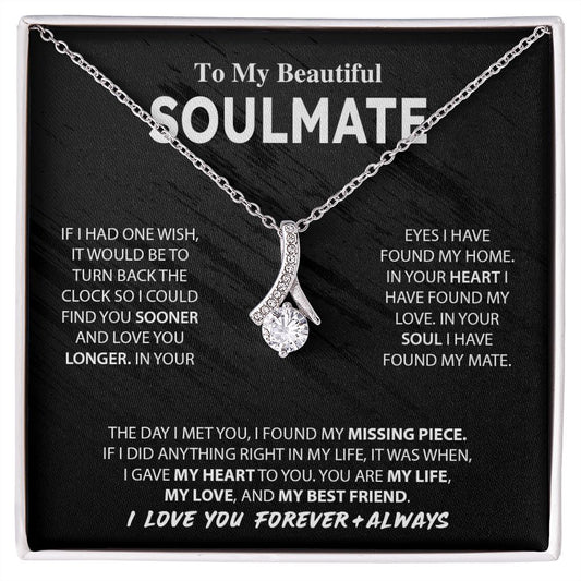 My Beautiful Soulmate | My Missing Piece - Alluring Beauty Necklace
